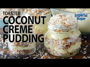 How to make Toasted Coconut Cream Pudding