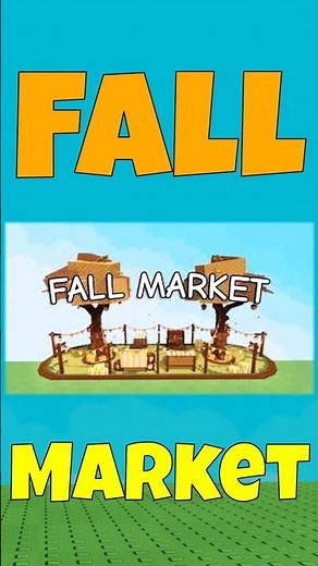 New Fall Market🍂🍂 Update in grow a garden🌱🌱