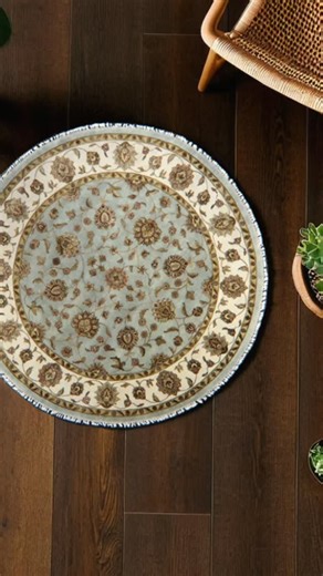 Buying a round rug is not just a “style thing” — it changes how a room feels. • Softens edges • Helps rooms flow better • Great for nurseries, foyers, or under round tables • Makes a statement without overpowering If you want something unique, we can also cut hand-bind any rug in-store into a custom round rug — Our clients love this option. #roundrugs #roundcarpets #circlerugs #roundrugsforsale #homedecorsouthafrica | Heriz Gallery