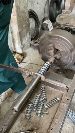 Spring Making Process | From Single Wire to Powerful Spring