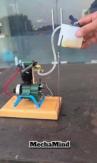 Mini Engine Build & First Start! | FV1A KW-OHV 7cc Gas Engine by Engine diy