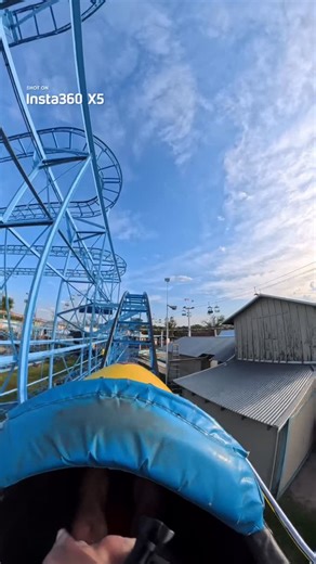 Coliwood Studios on Instagram: "Shot on @Insta360 X5, Texas Cyclone at Wonderland Amarillo! - ✅ POV Filmed With Park Permission - @wonderlandpark @insta360 #Insta360 #Insta360X5 #rollercoaster #coaster #amusementpark"