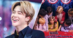 Jimin Wasn't About To Let The Rules Stop Him From Stanning BTS