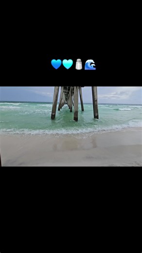 Stop scrolling.. Your Daily Dose of #salttherapy has arrived. 💙🩵🧂 #gulf #emeraldcoast #florida #saltlife 🌊😌