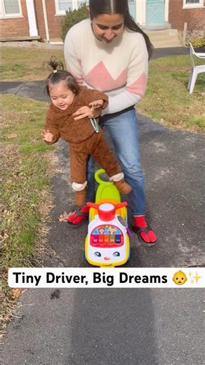 Tiny Driver, Big Dreams 👶✨ #shorts