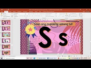 LETTER Ss MARUNGKO APPROACH POWERPOINT PRESENTATION WITH INTERACTIVE GAMES