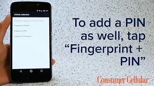 1.5K views · 20 reactions | We’re showing you how to setup fingerprint security in our latest Wireless Wisdom video! Learn how to protect your personal information with just a touch—it’s that simple. If you have any features or topics you’d like us to cover, be sure to add a comment with your suggestion below! | Consumer Cellular | Facebook