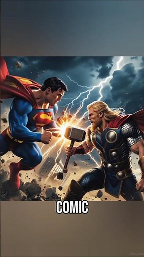 Superman Vs Thor