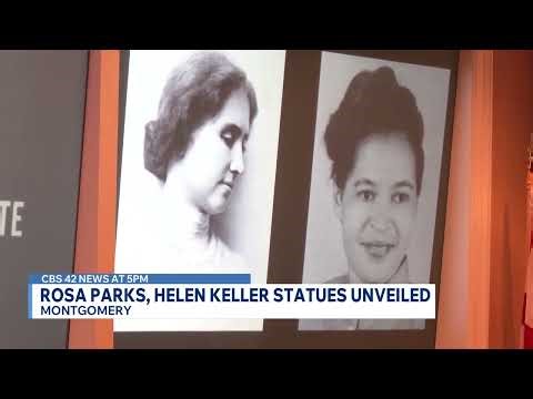 2 new statues unveiled at Alabama State Capitol