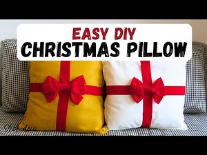 DIY Christmas Pillows