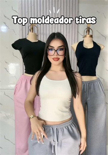 ✨ El básico que vas a querer en todos los colores 🤍 Nuestro **top moldeador** con tiras regulables, algodón licrado y doble forro delantero. 📏 Tallas S, M y L 🎨 Colores súper combinables 📍 Encuéntranos en Gama Moda Plaza, SN 402, 2.º nivel, pasillo 29, Gamarra. 📦 Envíos a todo el Perú 🛍️ Ventas por menor 👉🏻 por mayor (online) #TopMoldeador #TopBasico #Gamarra #toppinterest #toptiras