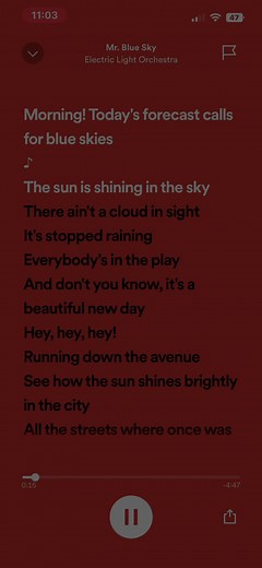 Mr. blue sky - eletric light orchestra #forupage #foryoupage #spotify #spedupsounds #blowup #mrbluesky #eletriclightorchestra