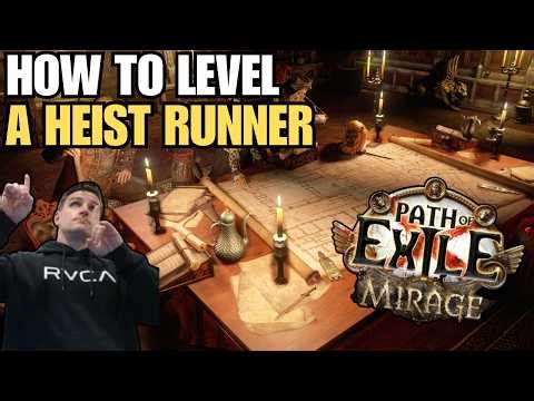 How to Level a HEIST RUNNER | Path of Exile 3.28