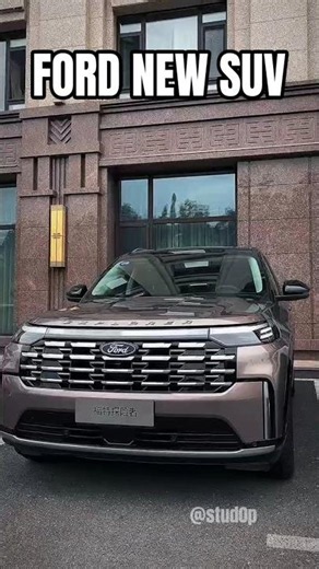 Ford New SUV ❤️ Ford Explorer 🔥 First Look Spied ❤️ Walkaround Video #reels #tiktok #shorts #viral