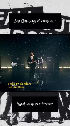 Feeling nostalgic? Get ready to relive your emo glory days with these 10 epic anthems from the 2000s! Which one is your fave? #fy #fyp #fypシ #fypシ゚viral #foryou #emo #2000s #music #falloutboy #throwbacksongs #nostalgia