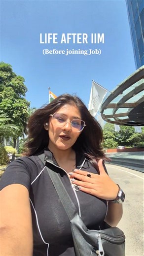 Life before Joining Corporate ✨️ 🩷 #iim #lifeafteriim #studentlife #corporatelife #weekend #mbalife