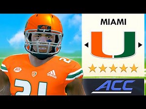 I SAVED Miami… in NCAA Football