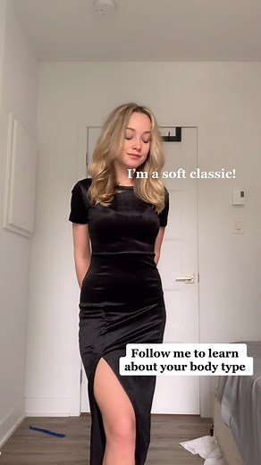 POV: you finally learn how to dress for your body type! Follow to learn more about Kibbe body typing #bodytypes #confidence #selflove