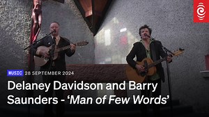 Lyttelton's multi-award winning Delaney Davidson, and Barry Saunders - the iconic frontman of The Warratahs - perform new music @ Futuna Chapel in Wellington. | RNZ Music