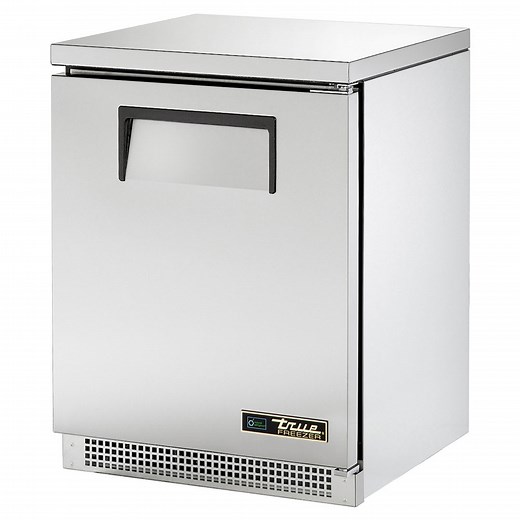 True TUC-24F-HC 24" W Undercounter Freezer w/ (1) Section & (1) Right Hinge Door, 115v