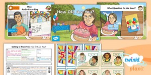 French: Getting to Know You: How Old Are You? Year 3 Lesson Pack 6