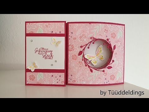 #Tutorial / Besondere Karte mit Produkten von Stampin up