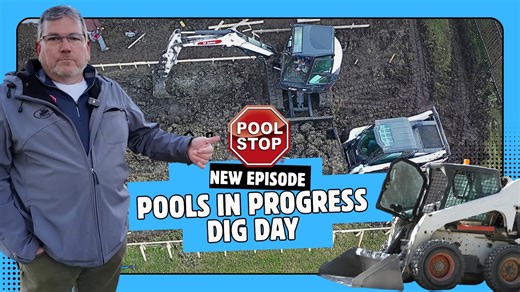 🎥 NEW BTS VIDEO SERIES: Pools In Progress 🏗️💦 We’re pulling back the curtain on the pool-building process with a brand-new video series called Pools In Progress — and we’re starting where every great pool begins… 👉 Mini Episode 1: Dig Day This is the moment a backyard transformation becomes real. You’ll see heavy equipment moving a lot of dirt, the pool layout taking shape, and how the foundation for everything that follows is set. Dig Day may look messy, but it’s one of the most important p