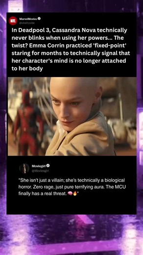 In Deadpool 3, Cassandra Nova isn't just a Terrifying villain but #marvel #deadpool #shorts