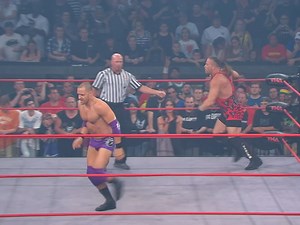 RVD gets a surprise after his match with Desmond Wolfe. | TNA Wrestling UK