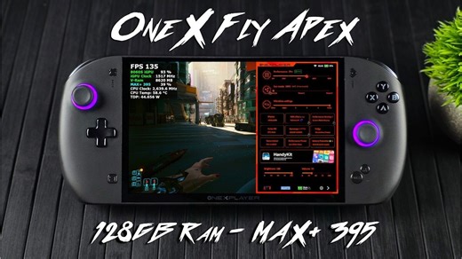 壹号本 ONEXFLY APEX 掌机开箱上手｜作者 ETA PRIME