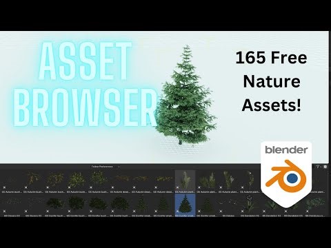 How to setup the Blender Asset Browser +165 free assets!
