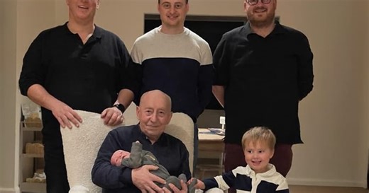 Jules zorgt voor tweede viergeslacht bij de familie Van den Berghe