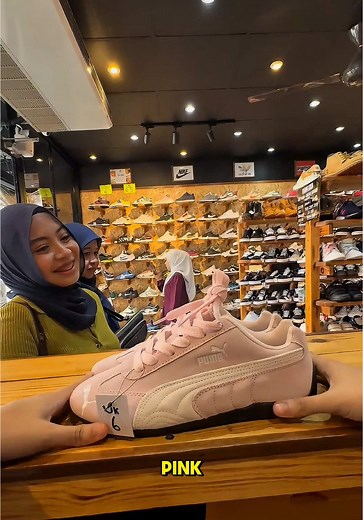 Kasut Speedcat Pink Menarik di NQ Bundle