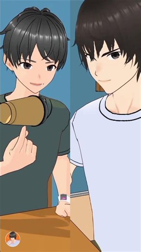 Pen vs Cup Spin Challenge 😱🔥 | Anime Short #animation #vtuber #animeshort #anime