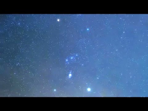 Betelgeuse, Orion and its Nebulas Timelapses 4K