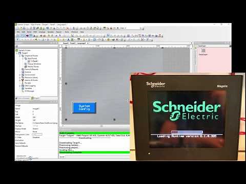 Vijeo Designer Tutorial #4 (Majelis HMI) How to Create Your Project & Download it to the HMI