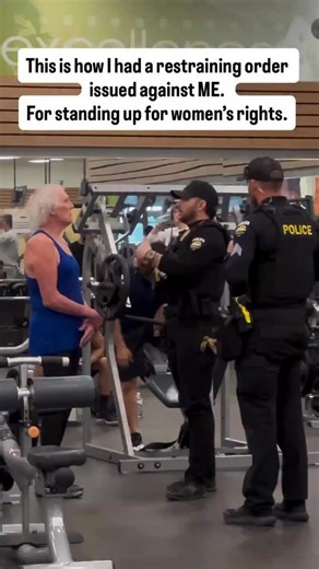 You all think this trend is new??? I have a restraining order permanently on my record for refusing to ignore this brute man using the girls locker room at my gym in 2022 at @esporta There were 12-14 year old girls at the gym when this happened. Imagine it were one of them he say changing clothes…. . This man Paul Bixler sat on a school board in Arizona in 2022. He regularly interacted with students from K-12. He asked the students to call him “Ms. Bixler” At school events he uses the female res