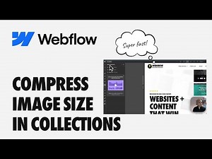 Compress Webflow Images in Collections (CMS) Superfast!