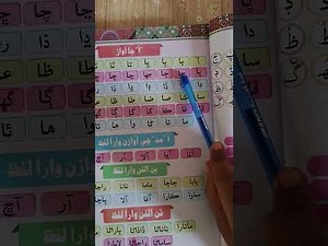Sindhi Alphabet For Beginners | Alif Mad Aa Ja Awaz | Sindhi Alphabet