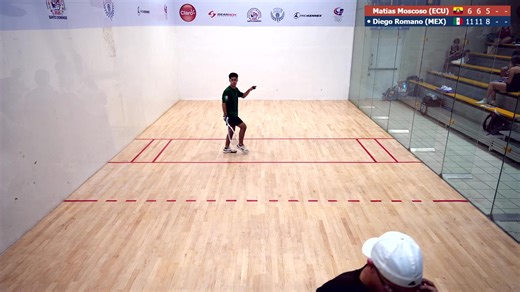 World Junior Racquetball Championships 2025 ECU Matias Moscoso - Diego Romano MEX Boy's Singles 18 | International Racquetball Federation - IRF