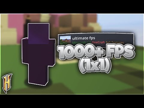BEST MINECRAFT FPS BOOST TEXTURE PACK FOR HYPIXEL BEDWARS (1x1 Everything) [1000+] 1.8.9 1.16.5 1.17