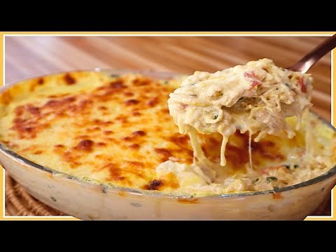 AMAZING!! SUPER SIMPLE AND EASY CHICKEN GRATIN - Recipes from Dad