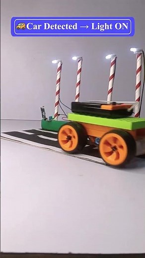 Automatic Street Light | Arduino IR Sensor Project #diy #experiment #arduino #arduinoprojects