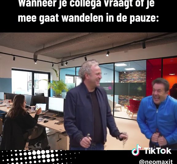 Wandelen in de Pauze met Collega's: Kantoormemes en Gezonde Gewoonten