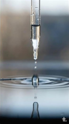 Perfect Water Drop 💧 Satisfying ASMR Loop #shorts #asmr