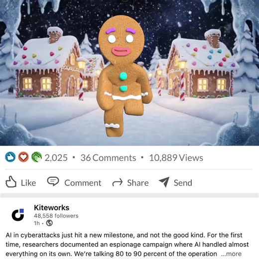 Happy Holidays from all of us at Kiteworks! 🎄⛄️ As we wrap up the year, we want to say thank you to our incredible employees, customers, and partners. Your trust, collaboration, and dedication make everything we do possible. Wishing you and your loved ones a joyful holiday season and a healthy, successful New Year. We’re excited for what’s ahead and grateful to continue the journey together in 2026! | Kiteworks