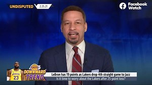 86K views · 993 reactions | Chris Broussard on the Lakers blowout loss to the Jazz: "Relax, this isn't a big deal. The Lakers are without their 2nd and 3rd best players and you expect them to go into Utah and win? There's plenty of time for the Lakers to right themselves, the playoffs start in 3 months." | Speakeasy | Facebook