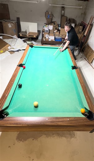 Difficult Pool Shot #94