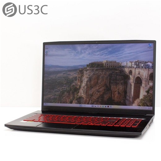 【US3C-台南店】【一元起標】微星 MSI GF75 Thin 17吋FHD i7-10750H 24G 512G SSD GTX1650-4G 黑色二手筆電-Yahoo拍賣