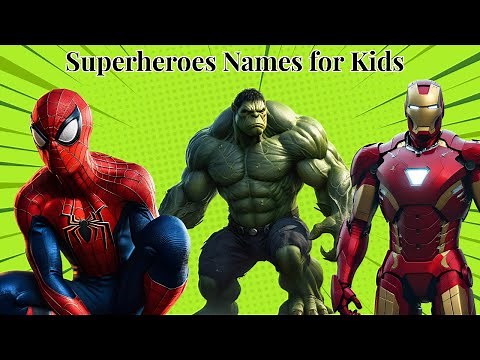 Superheroes for Kids | Superman, Batman, Spider-Man, Hulk & More | Kids Cartoon Videos